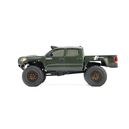 Axial 1/30 SCX30 Toyota Tacoma TRD Pro Extreme Off-Road 4X4 RTR Brushed Rock Crawler (Battery & Charger Included), Green