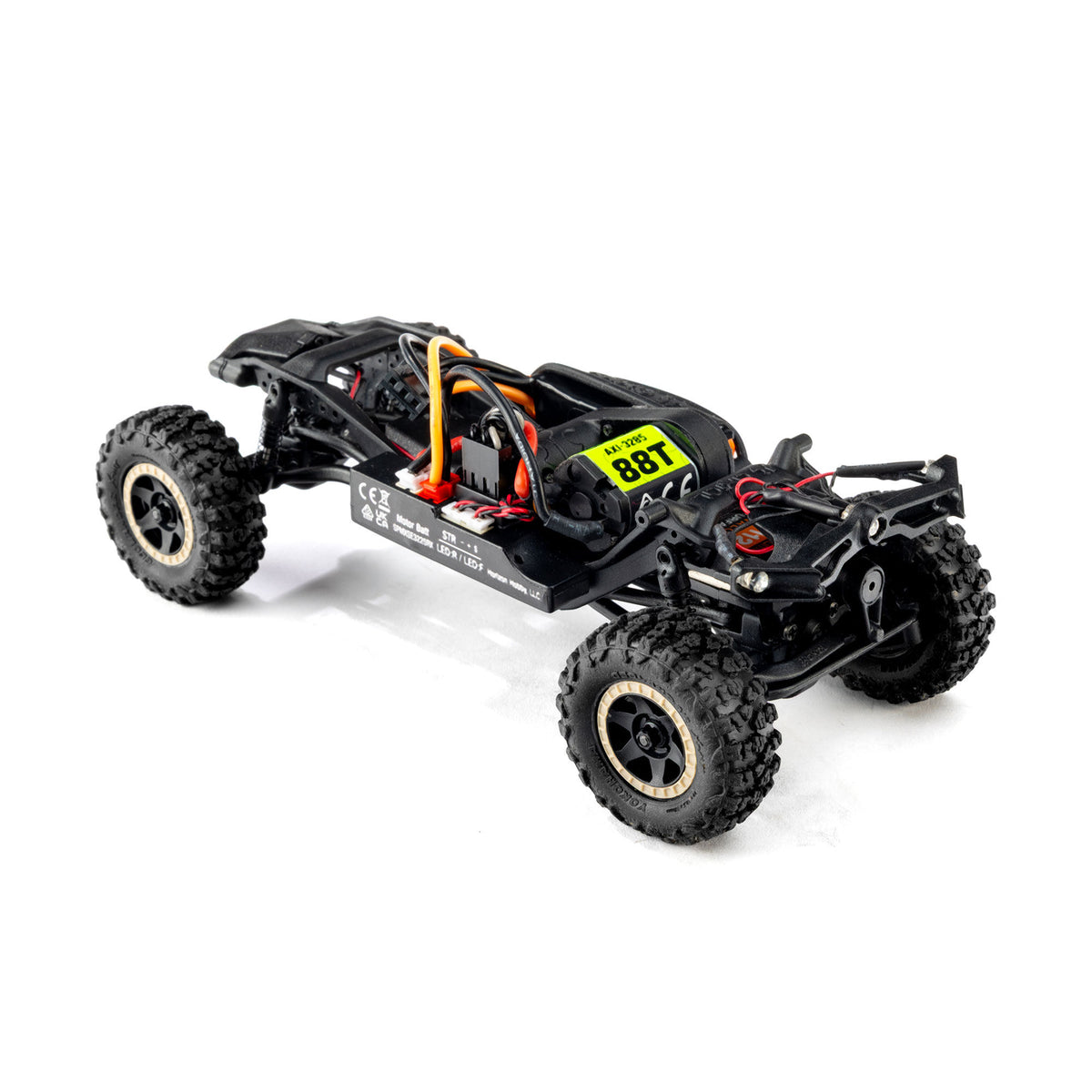 Axial 1/30 SCX30 Toyota Tacoma TRD Pro Overland Edition 4X4 RTR Brushed Rock Crawler (Battery & Charger Included), Tan