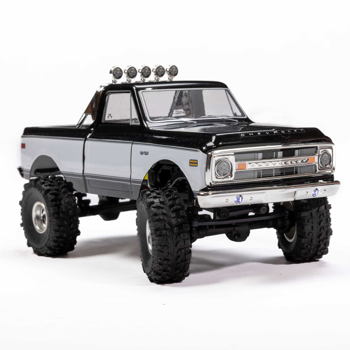 1/24 SCX24 1971 Chevrolet C10 4WD Truck RTR, Black