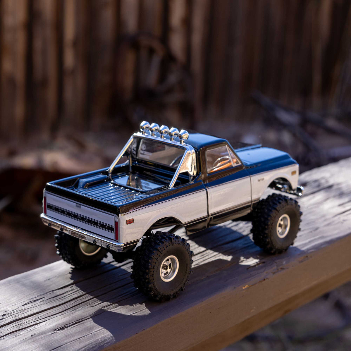 1/24 SCX24 1971 Chevrolet C10 4WD Truck RTR, Black