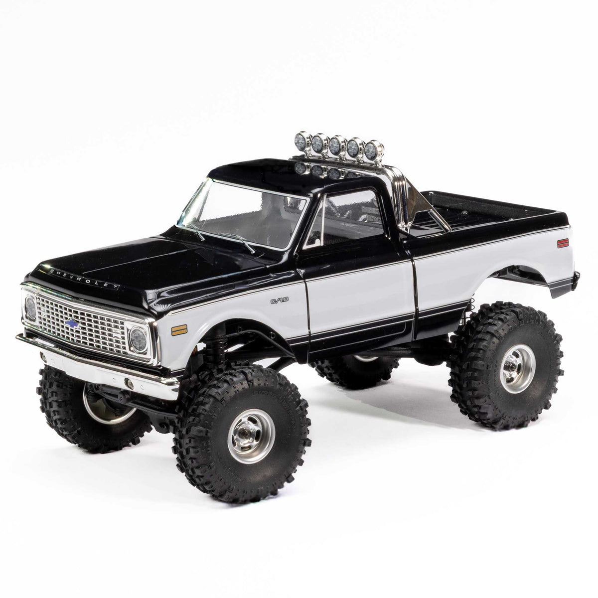 1/24 SCX24 1971 Chevrolet C10 4WD Truck RTR, Black