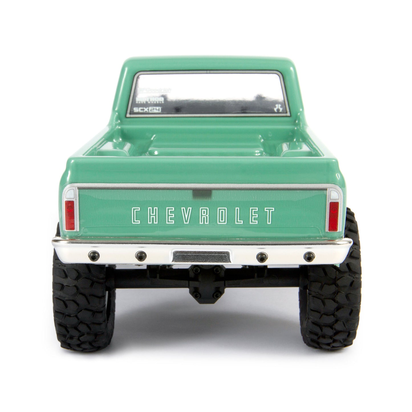 Axial 1/24 SCX24 1967 Chevrolet C10 4X4 RTR Brushed Rock Crawler (Battery & Charger Included), Light Green
