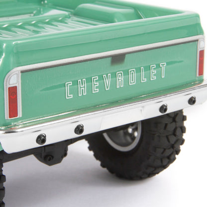 Axial 1/24 SCX24 1967 Chevrolet C10 4X4 RTR Brushed Rock Crawler (Battery & Charger Included), Light Green