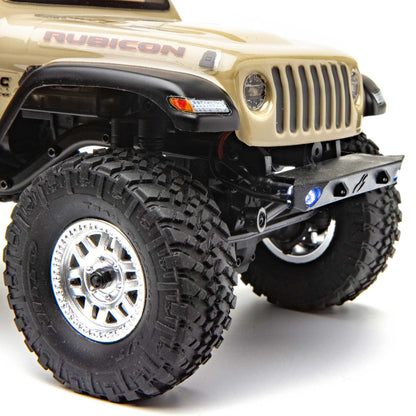 Axial 1/24 SCX24 Jeep JT Gladiator 4X4 RTR Brushed Rock Crawler (Battery & Charger Included), Beige