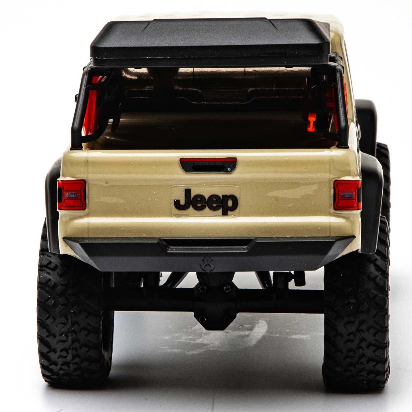 Axial 1/24 SCX24 Jeep JT Gladiator 4X4 RTR Brushed Rock Crawler (Battery & Charger Included), Beige