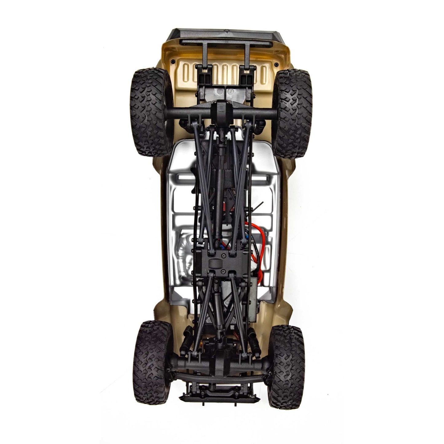Axial 1/24 SCX24 Jeep JT Gladiator 4X4 RTR Brushed Rock Crawler (Battery & Charger Included), Beige