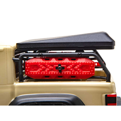 Axial 1/24 SCX24 Jeep JT Gladiator 4X4 RTR Brushed Rock Crawler (Battery & Charger Included), Beige