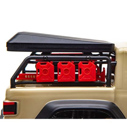 Axial 1/24 SCX24 Jeep JT Gladiator 4X4 RTR Brushed Rock Crawler (Battery & Charger Included), Beige