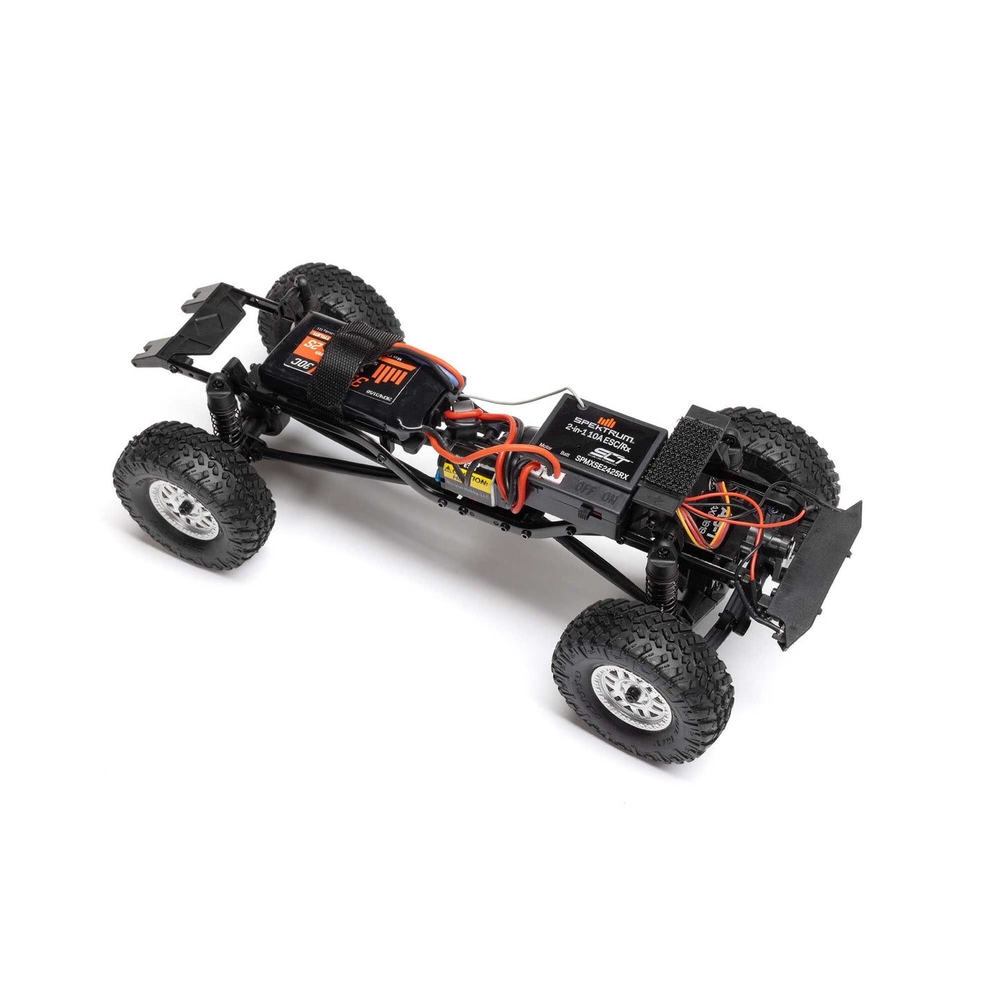 Axial 1/24 SCX24 Jeep JT Gladiator 4X4 RTR Brushed Rock Crawler (Battery & Charger Included), Black