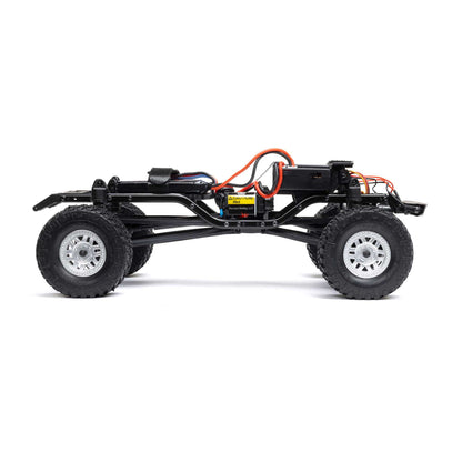 Axial 1/24 SCX24 Jeep JT Gladiator 4X4 RTR Brushed Rock Crawler (Battery & Charger Included), Black