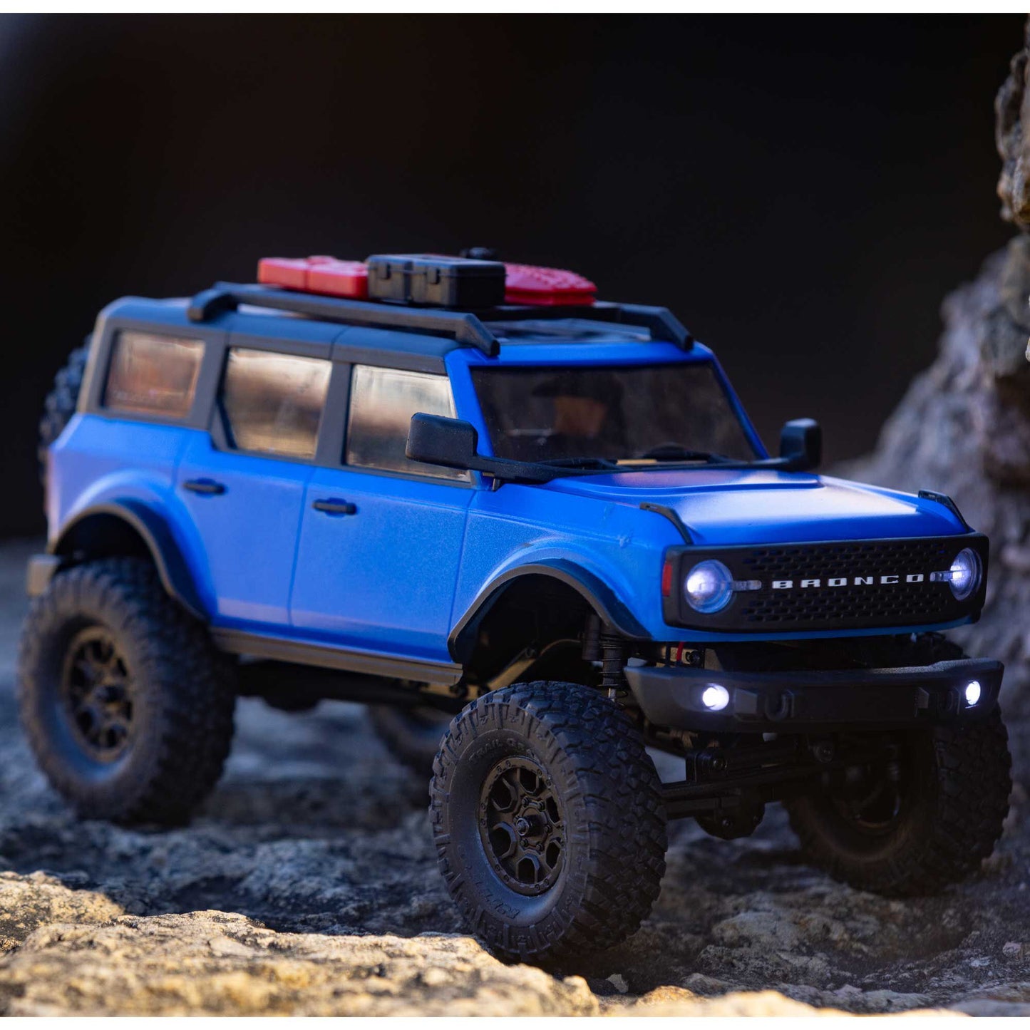 Axial 1/24 SCX24 2021 Ford Bronco 4WD Truck RTR, Blue