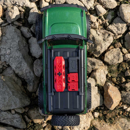 Axial 1/24 SCX24 Ford Bronco 4X4 RTR Brushed Rock Crawler (Battery & Charger Included), Green