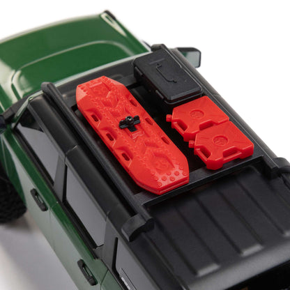 Axial 1/24 SCX24 Ford Bronco 4X4 RTR Brushed Rock Crawler (Battery & Charger Included), Green