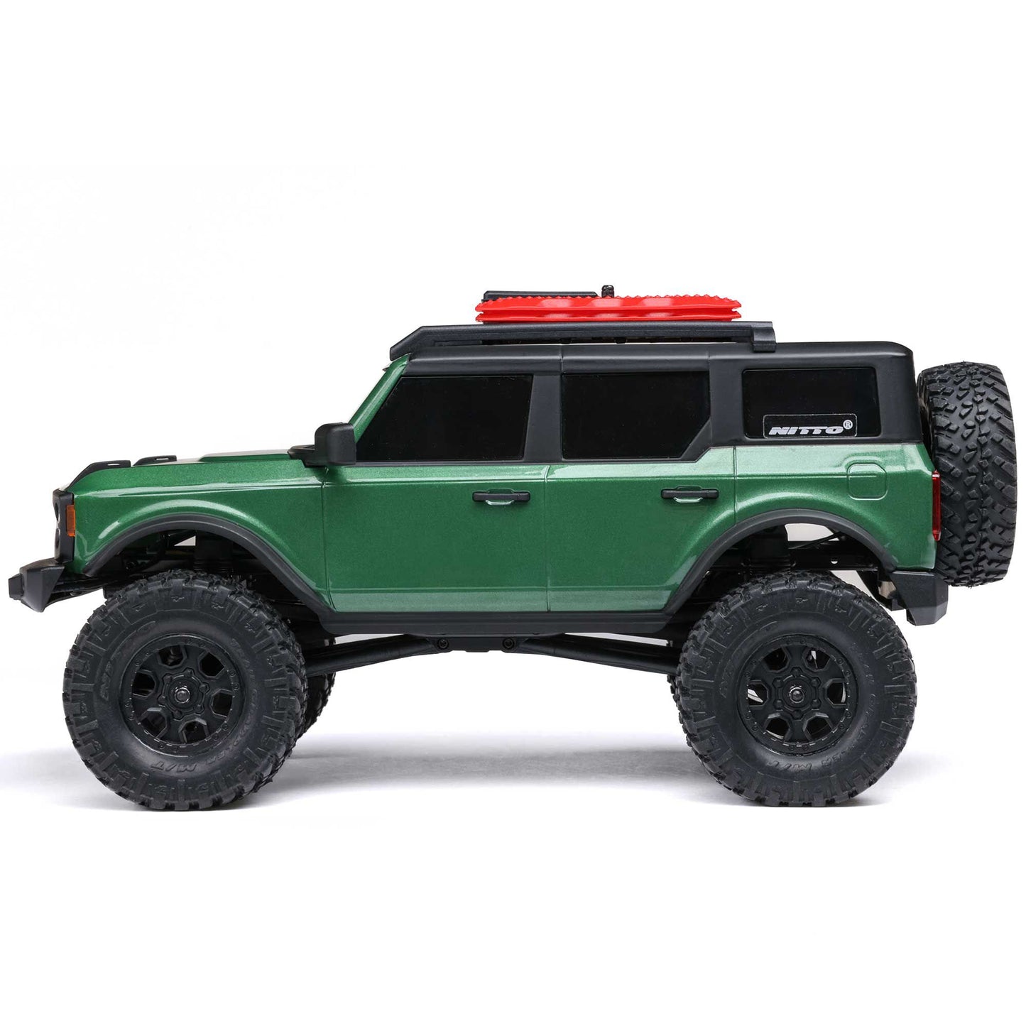 Axial 1/24 SCX24 Ford Bronco 4X4 RTR Brushed Rock Crawler (Battery & Charger Included), Green