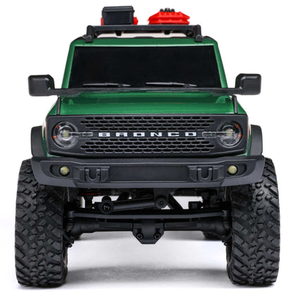 Axial 1/24 SCX24 Ford Bronco 4X4 RTR Brushed Rock Crawler (Battery & Charger Included), Green