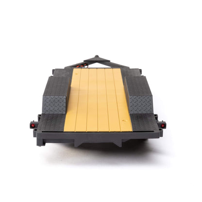 Axial SCX24 Flat Bed Vehicle Trailer with LED Taillights:1/24th