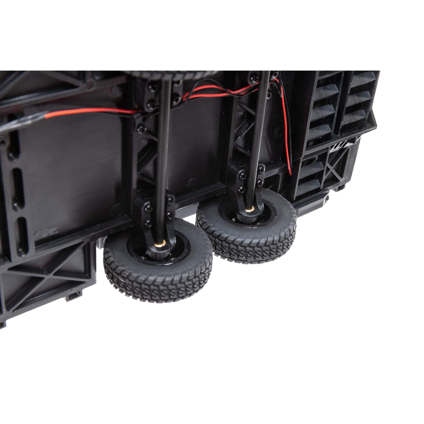 Axial SCX24 Flat Bed Vehicle Trailer with LED Taillights:1/24th