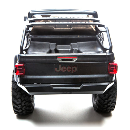 1/10 SCX10 III Jeep JT Gladiator 4X4 RTR Brushed Rock Crawler, Gray