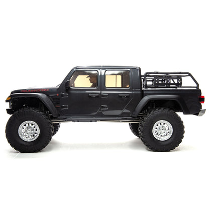1/10 SCX10 III Jeep JT Gladiator 4X4 RTR Brushed Rock Crawler, Gray