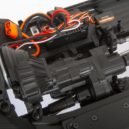 1/10 SCX10 III Jeep JT Gladiator 4X4 RTR Brushed Rock Crawler, Gray