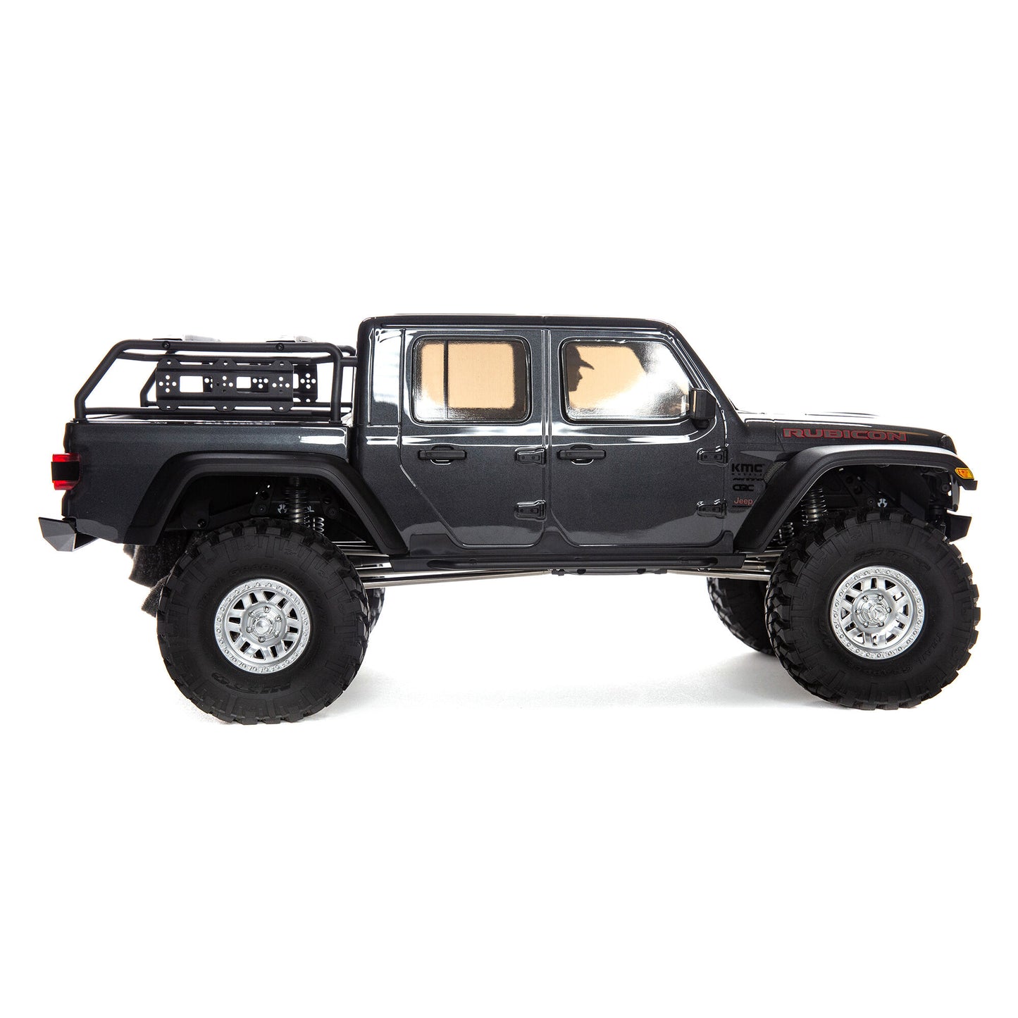 1/10 SCX10 III Jeep JT Gladiator 4X4 RTR Brushed Rock Crawler, Gray