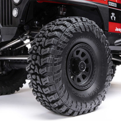 Axial 1/10 SCX10 III Jeep CJ-7 4X4 RTR Brushed Rock Crawler, Red