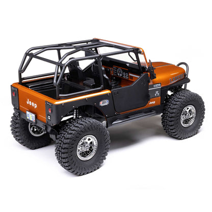 Axial 1/10 SCX10 III Jeep CJ-7 4X4 RTR Brushed Rock Crawler, Copper
