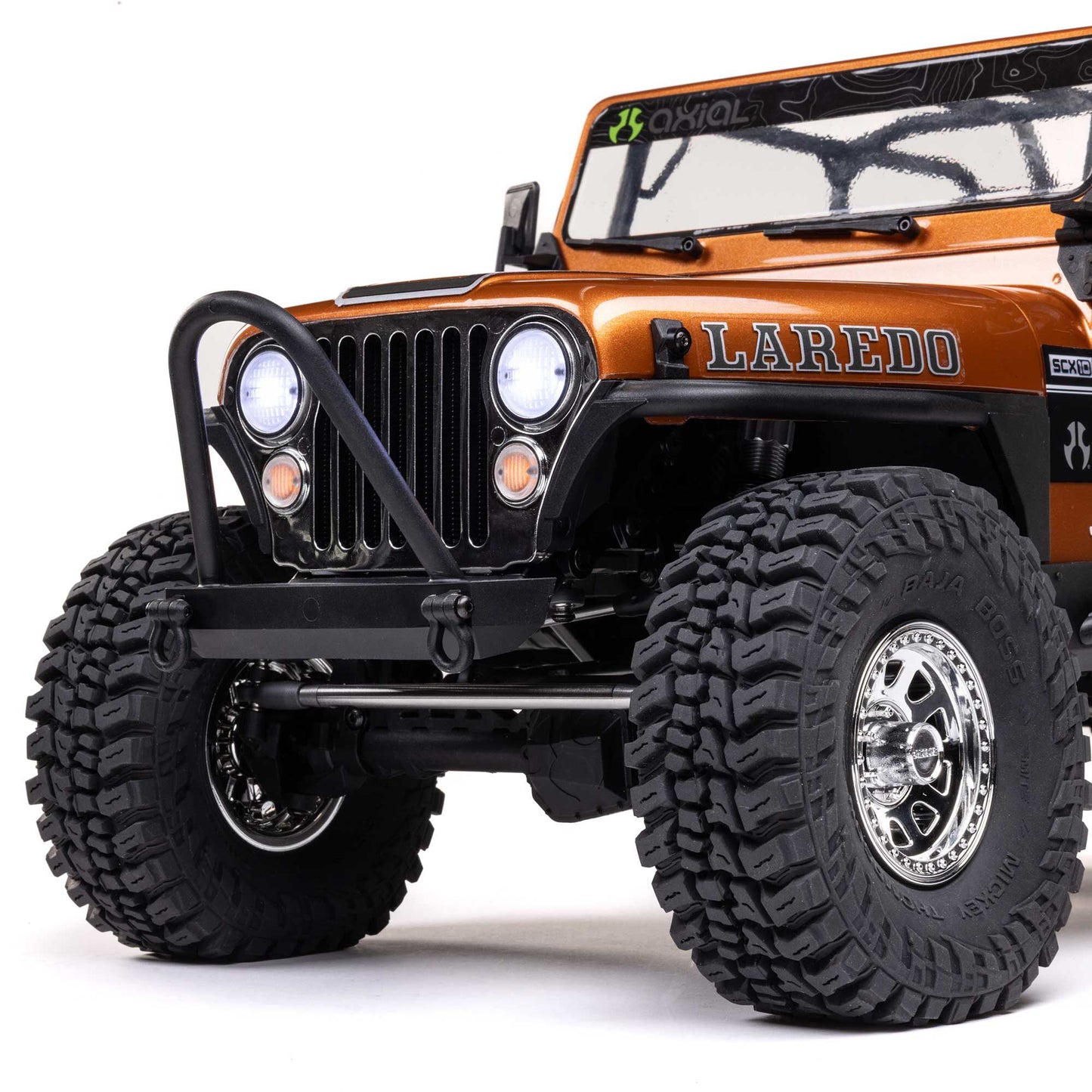 Axial 1/10 SCX10 III Jeep CJ-7 4X4 RTR Brushed Rock Crawler, Copper