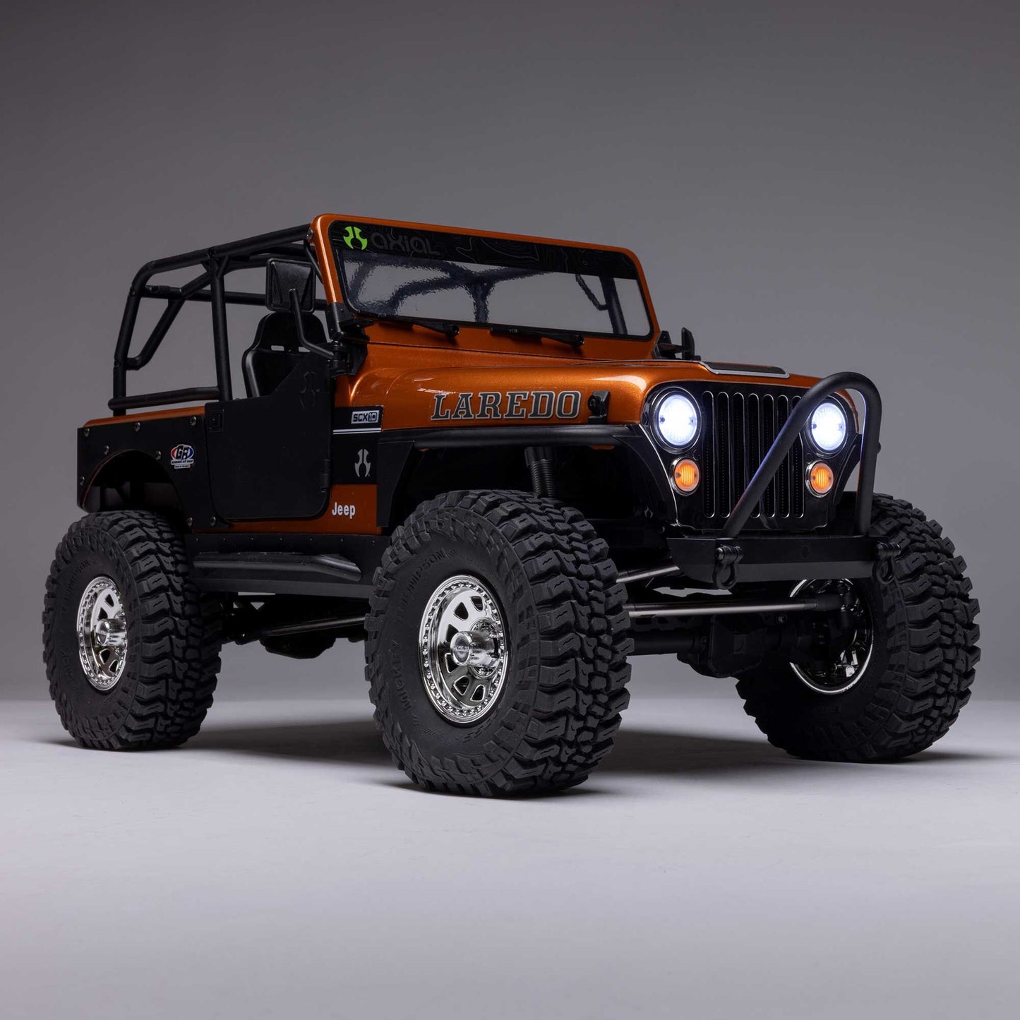 Axial 1/10 SCX10 III Jeep CJ-7 4X4 RTR Brushed Rock Crawler, Copper