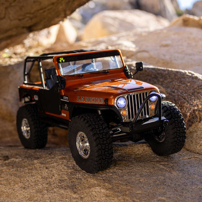 Axial 1/10 SCX10 III Jeep CJ-7 4X4 RTR Brushed Rock Crawler, Copper