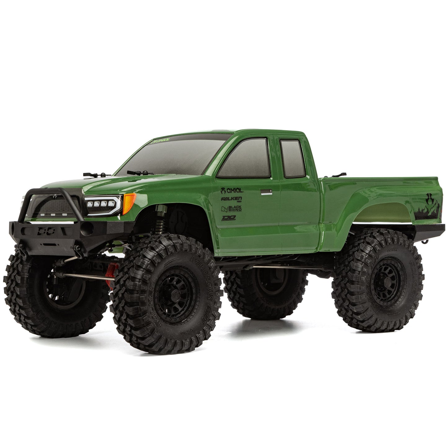 Axial 1/10 SCX10 III Base Camp 4X4 RTR Brushed Rock Crawler, Green