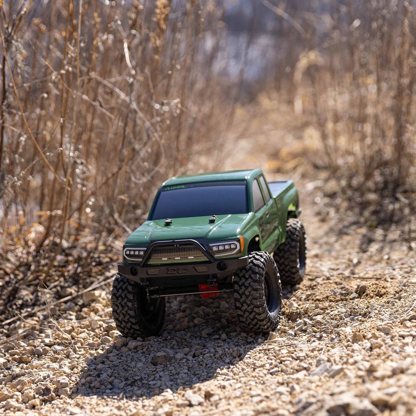 Axial 1/10 SCX10 III Base Camp 4X4 RTR Brushed Rock Crawler, Green