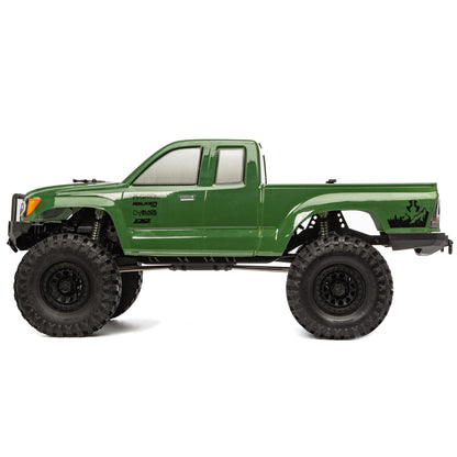 Axial 1/10 SCX10 III Base Camp 4X4 RTR Brushed Rock Crawler, Green