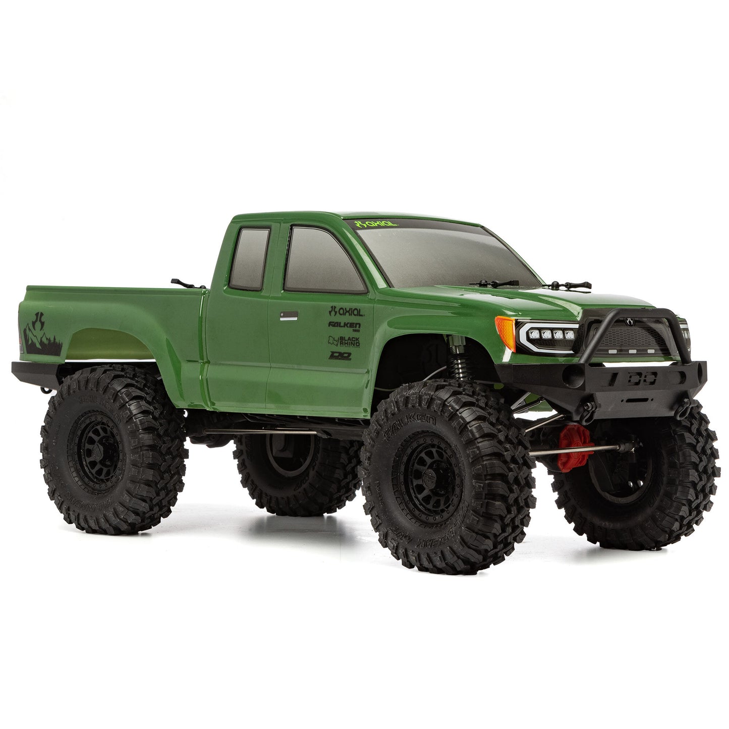 Axial 1/10 SCX10 III Base Camp 4X4 RTR Brushed Rock Crawler, Green