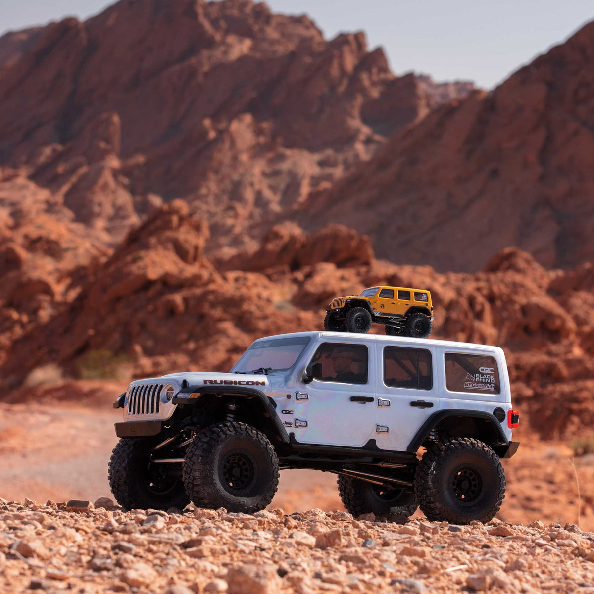 Axial 1/6 SCX6 Jeep JLU Wrangler 4WD Crawler RTR: Silver