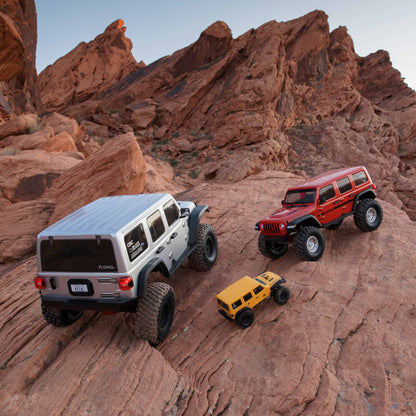 Axial 1/6 SCX6 Jeep JLU Wrangler 4WD Crawler RTR: Silver