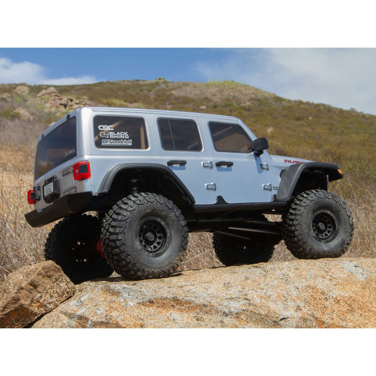 Axial 1/6 SCX6 Jeep JLU Wrangler 4WD Crawler RTR: Silver