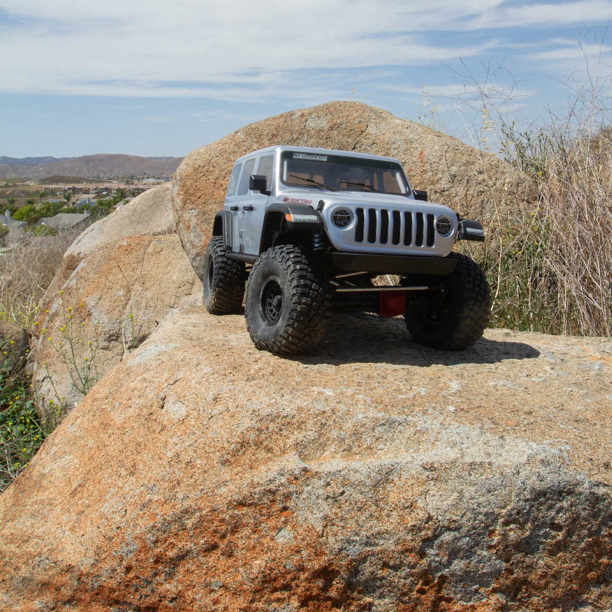 Axial 1/6 SCX6 Jeep JLU Wrangler 4WD Crawler RTR: Silver