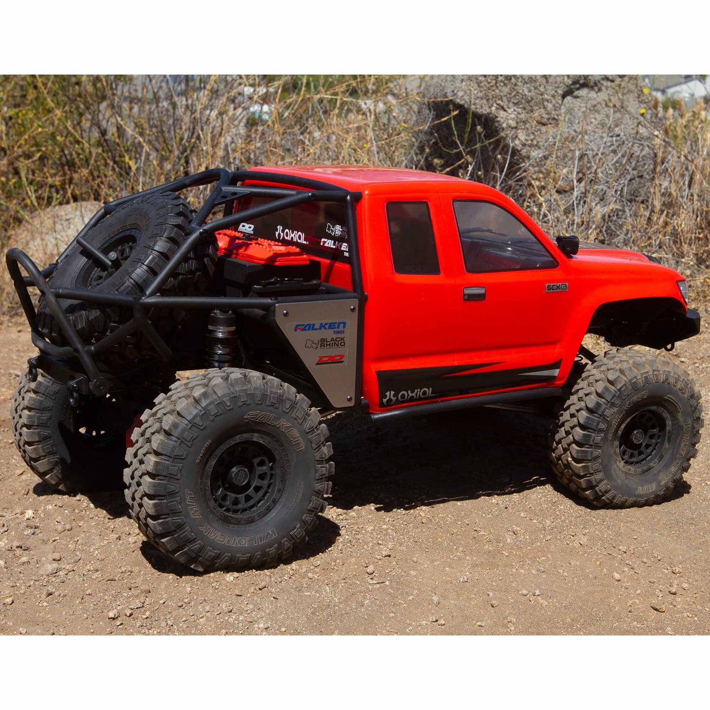 Axial SCX6 Trail Honcho: 1/6 4WD RTR Red
