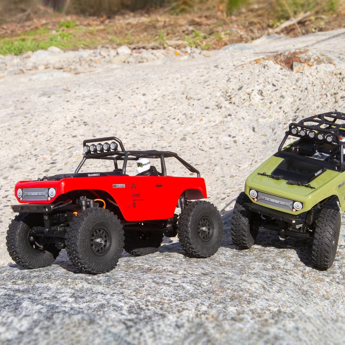 Axial SCX24 Deadbolt 1/24th Scale Elec 4WD - RTR, Green