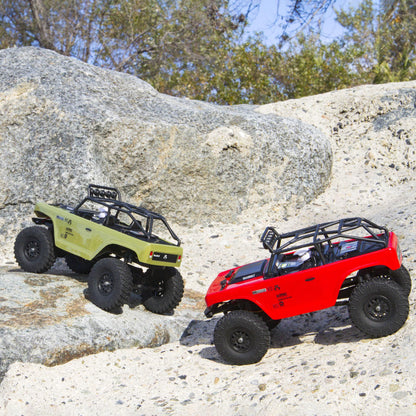 Axial SCX24 Deadbolt 1/24th Scale Elec 4WD - RTR, Green