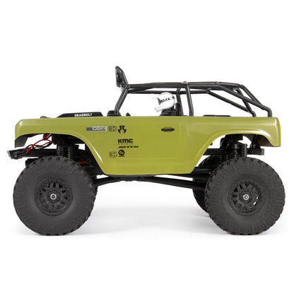 Axial SCX24 Deadbolt 1/24th Scale Elec 4WD - RTR, Green