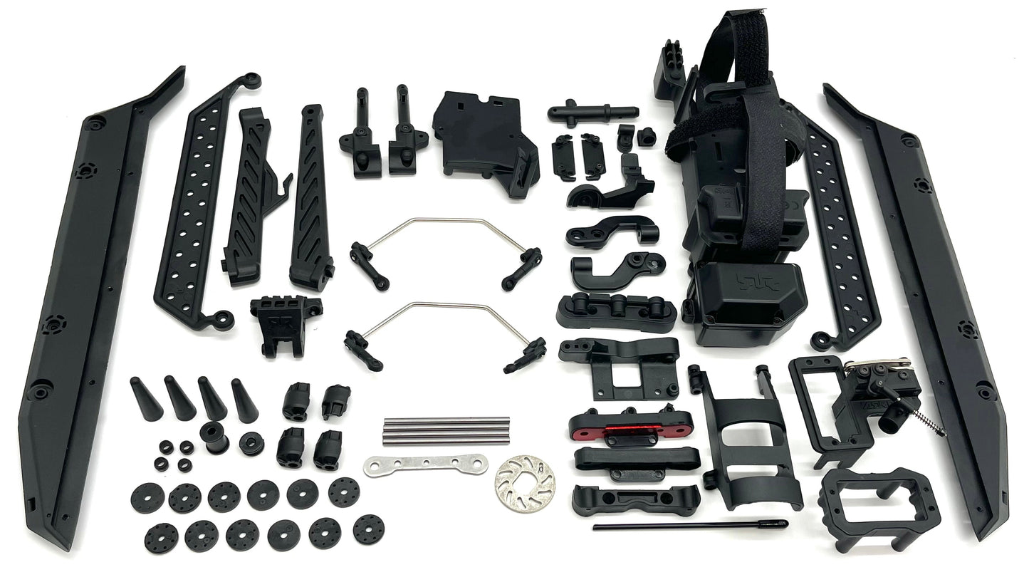 Arrma FIRETEAM 6s BLX  - Side Guards, Battery Tray, Roll Tower, Chassis Braces ARA7618