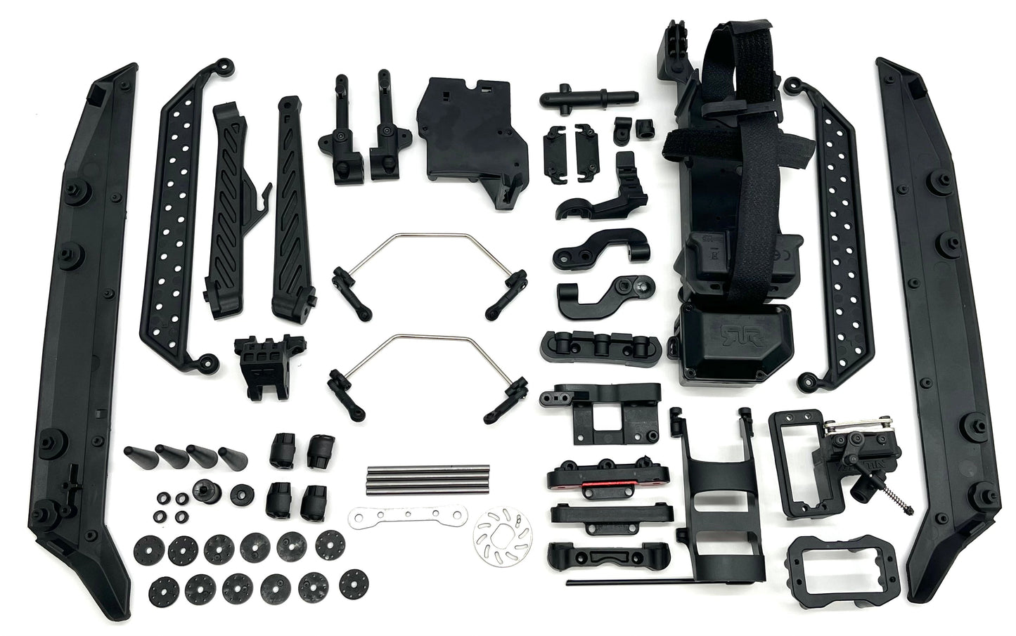 Arrma FIRETEAM 6s BLX  - Side Guards, Battery Tray, Roll Tower, Chassis Braces ARA7618