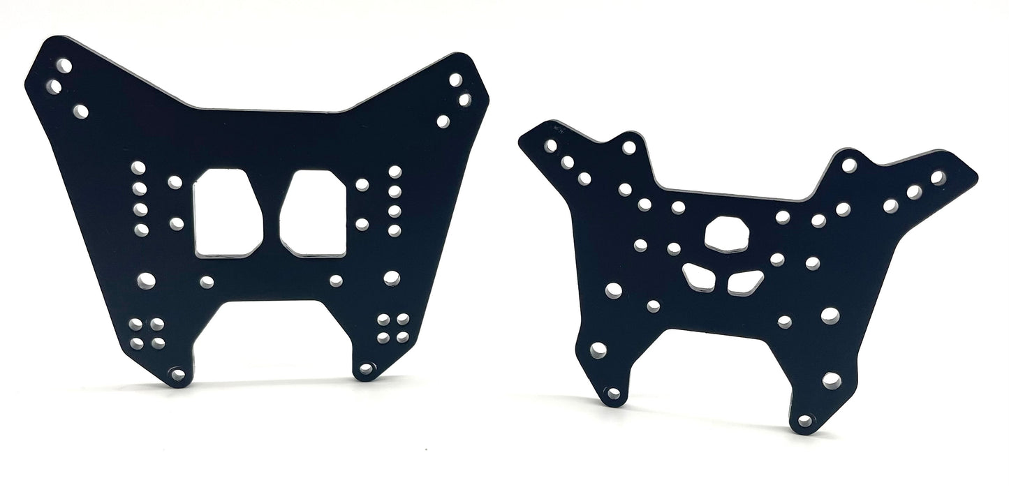 Arrma BIG ROCK 6s - Towers (Front/Rear Shock Tower aluminum anodized ARA7612
