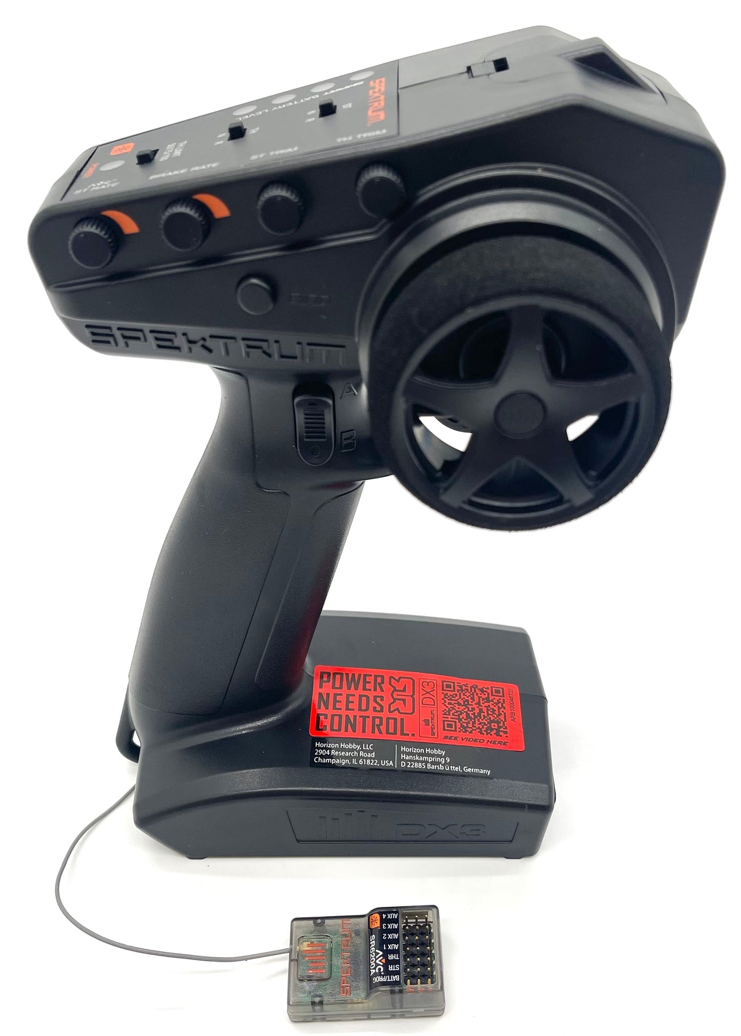 KRATON 8S EXB - RADIO SET Spektrum DX3 Tx with SR6200 Rx Arrma ARA5808V2