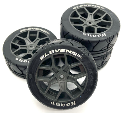Arrma INFRACTION 4x4 3s BLX - TIRES & Wheels (Elevens tyres rims DBoots ARA4315V3