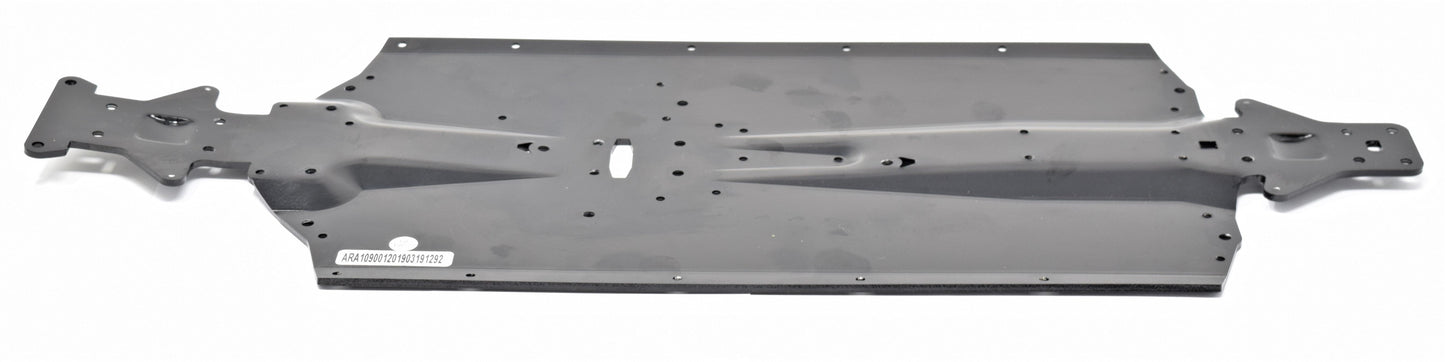 Arrma LIMITLESS 120 8s - CHASSIS (black aluminum plate infraction ARA7816