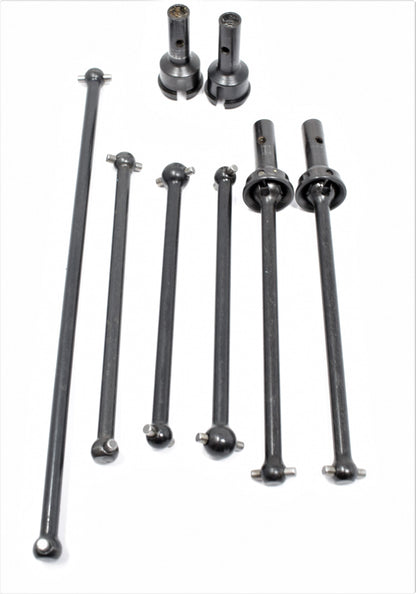 Arrma INFRACTION 6s - DRIVESHAFTS Set (Front/Rear/Center limitless cvd ARA7615V2