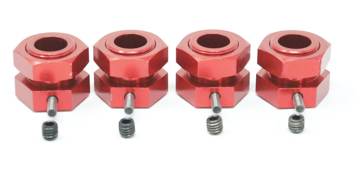 OUTCAST 8S EXB - 24mm Hex Hubs (aluminum Wheel nuts pins screws Arrma ARA5210V2